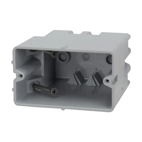 Miniatura 10 de Southwire MSBMMT1G Caja de dispositivo de montaje múltiple de 1 banda con profundidad ajustable; resistente 42 libras