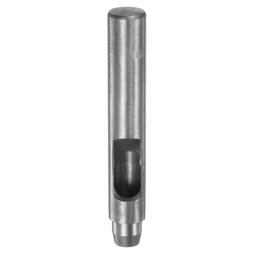 Miniatura 22 de HARFINGTON 2 piezas de perforador de cuero de 0.031 in recto, redondo, ojal, remache a presión, fijador para cuero, artesanía, ropa, bolso, cortina