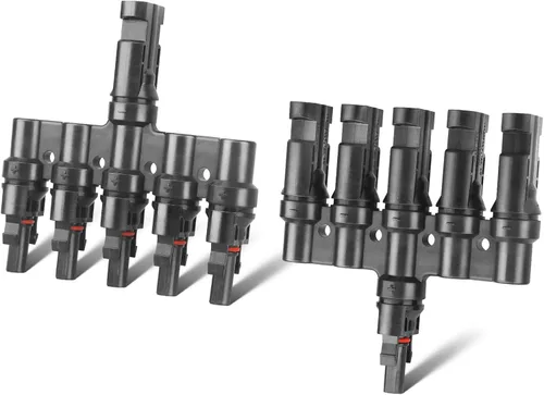 Miniatura 11 de Conector de panel solar de 2 a 1 2 vías, divisor de panel solar de 1000 V FMM+MFF rama en Y, conectores paralelos para conexión paralela entre 2 a 1