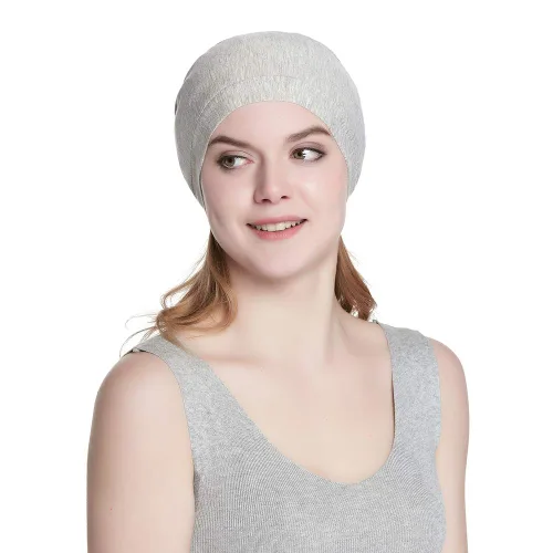 Miniatura 104 de Alnorm - Gorro con forro de satén y suave banda elástica para hombres y mujeres, talla única Se ajusta a la mayoría