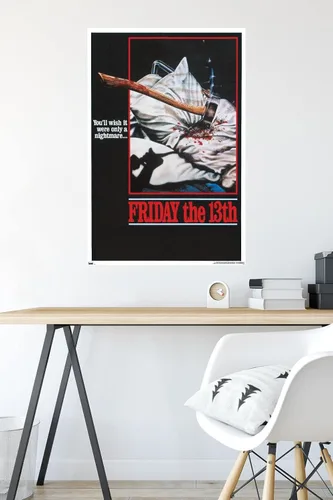 Miniatura 4 de Trends International Viernes 13 - Póster de pared de una hoja Versión premium sin marco