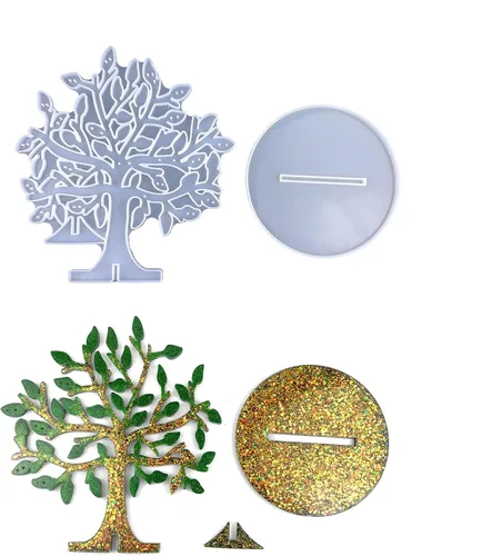 Miniatura 6 de Moldes de resina, moldes de joyería de resina, molde de estante de almacenamiento de joyas con colgante de aretes, perfecto para entusiastas