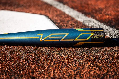 Miniatura 7 de Rawlings Bate de béisbol VELO BBCOR -3 gota 1 pieza aleación, tapa de extremo compuesto