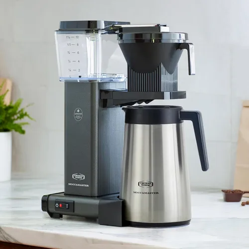 Miniatura 4 de Technivorm Moccamaster 79317 KBGT - Cafetera térmica para 10 tazas, 40 onzas, gris piedra, 1.25 l