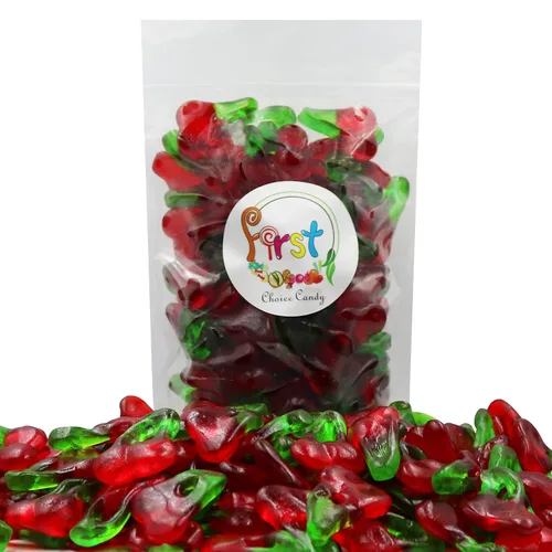 Miniatura 2 de FirstChoiceCandy Caramelo de frutas gomosas (Happy Twin Cherry, 2 libras (paquete de 1))