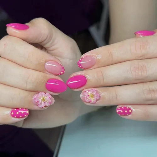 Miniatura 15 de Uñas postizas a presión de almendra marrón, medianas con diseños de leopardo y purpurina, uñas postizas en forma de almendra otoñal, uñas acrílicas