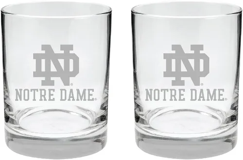 Miniatura 28 de Texas A&M Aggies - Juego de 2 vasos (2 caras), acabado satinado, roca (o whisky)