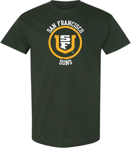 Miniatura 27 de UGP Campus Apparel AS04 - Camiseta con logotipo de círculo envejecido