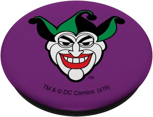 Miniatura 2 de PopSockets PopGrip estándar con símbolo de Joker de Batman
