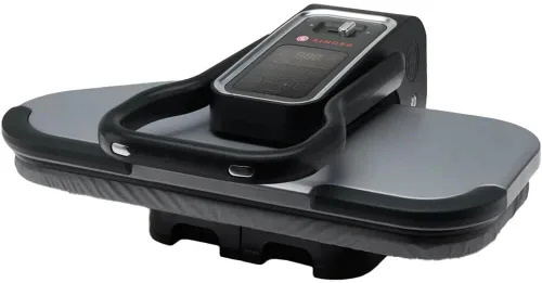 Miniatura 11 de SINGER® Prensa de vapor inteligente 2.0 (1600 W) - Nuevo lanzamiento Superficie de prensado antiadherente profesional de 20 pulgadas con controles