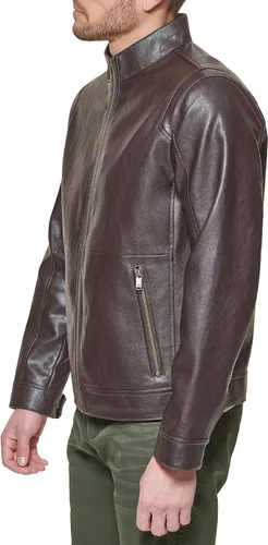 Miniatura 3 de Dockers Chaqueta Racer de cuero sintético The Dylan para hombre