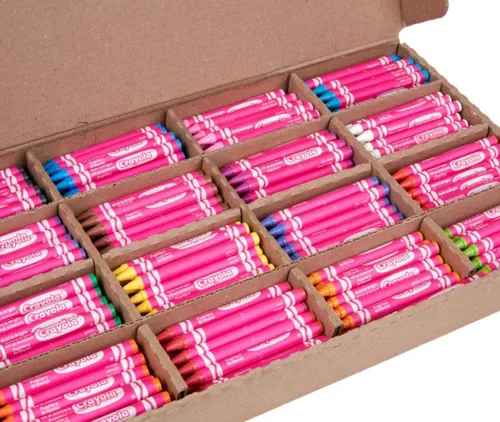 Miniatura 7 de Crayola Crayones de papel de construcción, suministros escolares surtidos a granel, 16 colores, 400/juego (el embalaje puede variar)
