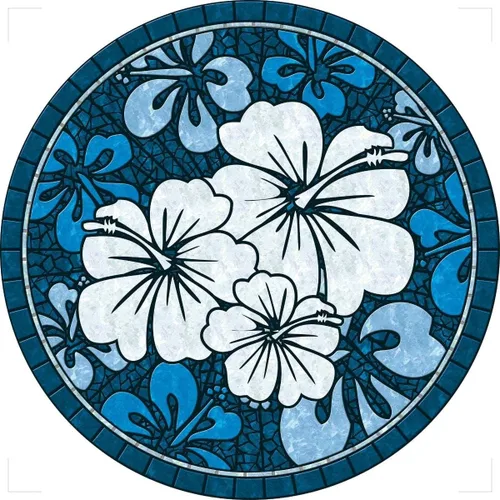 Miniatura 13 de Arte decorativo para piscina, tapete de piscina, más de 50 diseños, fácil de instalar y quitar