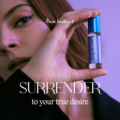 Miniatura 3 de Pure Instinct SURRENDER Roll-On The Original - Perfume de aceite corporal con infusión de feromonas EdP Perfume – para mujer – Preparado para la TSA