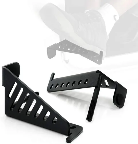 Miniatura 11 de Xprite Estriberas Desmontables para Puerta Compatibles con Jeep Wrangler JK JKU 2007-2018, Pedales de Descanso Montados en Bisagra de Puerta