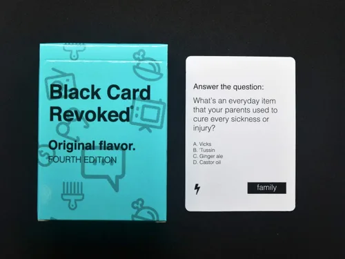 Miniatura 8 de Black Card Revoked: Cuarta edición: celebra la cultura negra probando tus conocimientos con este juego de trivia de cultura negra Ríete en voz