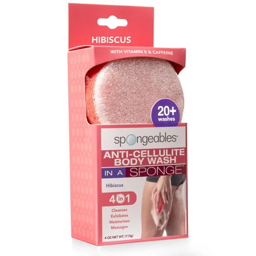 Miniatura 21 de Spongeables Anti-Cellulite Body Wash in a Sponge, Moisturizer and Exfoliator, 20+ Washes