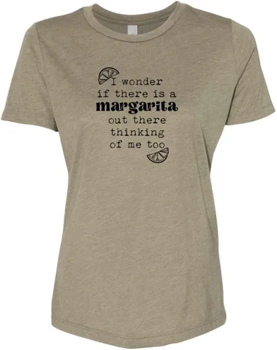 Miniatura 19 de Cute Women's Screen Printed Crew Neck Tee, Shirts With Sayings, Dusty Blue or Olive
