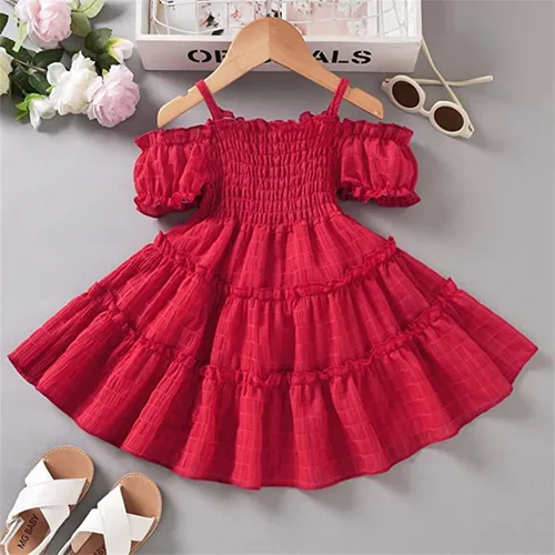 Miniatura 3 de Vestidos de princesa de fiesta para niñas pequeñas de 18 meses a 8 años