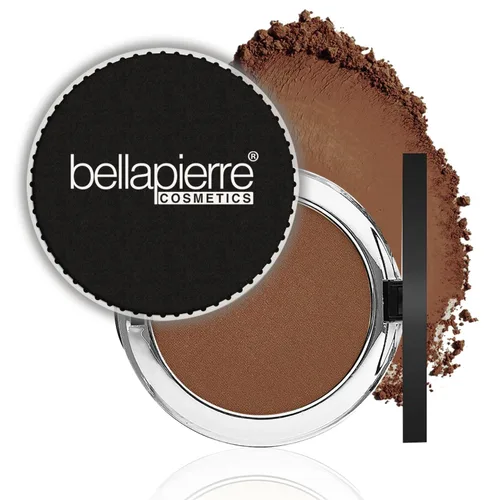 Miniatura 16 de bellapierre Base mineral compacta SPF 15, maquillaje natural vegano y libre de crueldad, base mate de cobertura completa, hipoalergénica, sin aceite