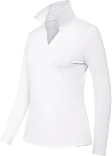 Miniatura 2 de JACK SMITH Women Collared Polo Shirts Long Sleeve Workout Tops for Running Hiking Exercise