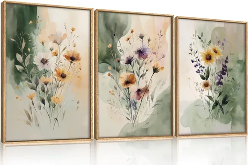 Miniatura 44 de Arte de Pared de Lienzo Enmarcado con Grandes Pinceladas Abstractas, Decoración de Pared Azul Marino Neutro, Pintura de Pared Moderna en Tonos
