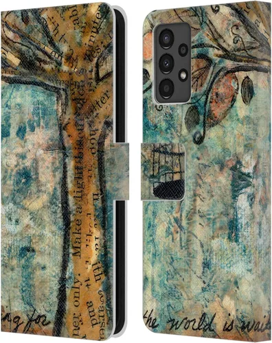 Miniatura 13 de Head Case Designs Officially Licensed Wyanne Half Light Nature 2 Leather Wallet Case Compatible with Samsung Galaxy A13 (2022)