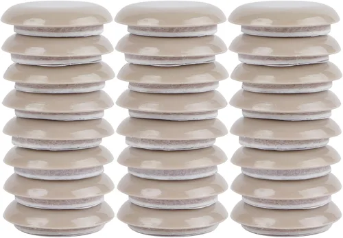Miniatura 8 de Deslizadores de muebles autoadhesivos de 2.5 pulgadas, 16 deslizadores cuadrados para muebles, deslizadores de sillas autoadhesivos, deslizadores