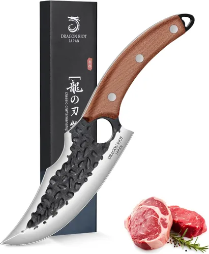 Miniatura 10 de Cuchillo de chef de cocina Huusk mejorado Cuchillo vikingo con vaina, cuchillos japoneses forjados japoneses cuchillo deshuesador