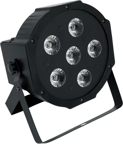 Miniatura 3 de 8 Rockville Batería PAR 6RF recargable RGBWA+UV Wireless DMX Lights+RF Remotes