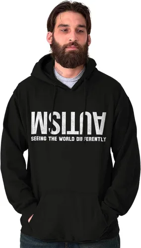 Miniatura 4 de Brisco Brands Autism Seeing the World Differently - Sudadera con capucha para mujeres y hombres