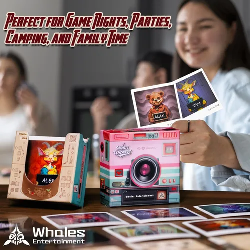 Miniatura 6 de Whales Entertainment Juego de cartas a juego de recuerdos de testigos Safari Cuenta con modos avanzados y aptos para principiantes Juego