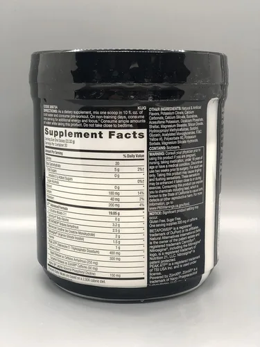 Miniatura 2 de BEYOND RAW LIT Fórmula Avanzada de Pre-Entrenamiento, Hielo de Limón, para Energía, Enfoque, Resistencia, Bombeo, con 300mg de Cafeína de Liberación