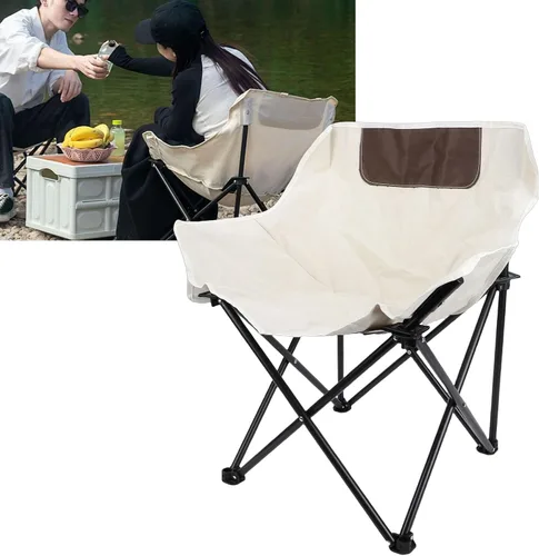 Miniatura 7 de MAVIS LAVEN Folding Camp Chair, Portable Compact Lightweight for Outdoor Camping Picnic Park, with Stable Structure and Water Proof Oxford Cloth