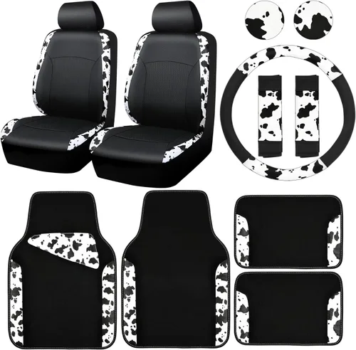 Miniatura 11 de CAR PASS - Juego de tapetes impermeables universales para vehículo, SUV, camioneta, sedán o camión, juego de 4 tapetes y refuerzo para talón, beige