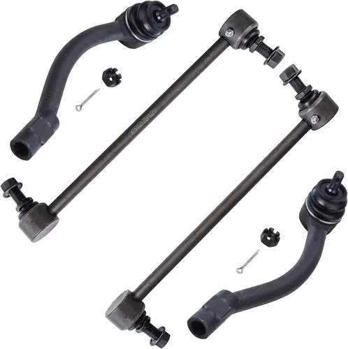 Detroit Axle - Barras estabilizadoras delanteras Barras de acoplamiento para Hyundai Elantra Coupe Veloster Kia Soul EV, 2 Enlaces de barra