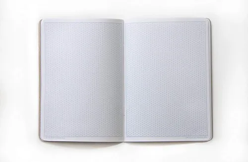 Miniatura 13 de KOALA TOOLS Mini cuaderno de papel cuadriculado 5" x 7", 60 pp. - Juego de cuadernos de campo cuadriculado, cuadrícula y gráficos - Para uso
