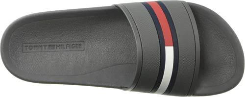 Miniatura 5 de Tommy Hilfiger Sandalias Ennis Slide para hombre, Rojo