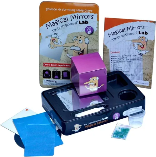 Miniatura 6 de The Purple Cow Crazy Scientist Lab - Kit de ciencia de espejos mágicos