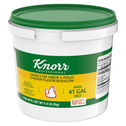 Miniatura 6 de Knorr Professional Caldo de Res, caldo de carne con base granulada de sabor a carne, caldo como base, marinada, potenciador de sabor, conveniente