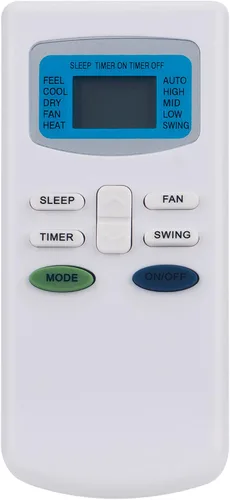 AULCMEET Aire acondicionado universal de reemplazo de control remoto compatible con TCL CIAC Klimaire Pioneer Airton Dronic Fujico AC Split y aire