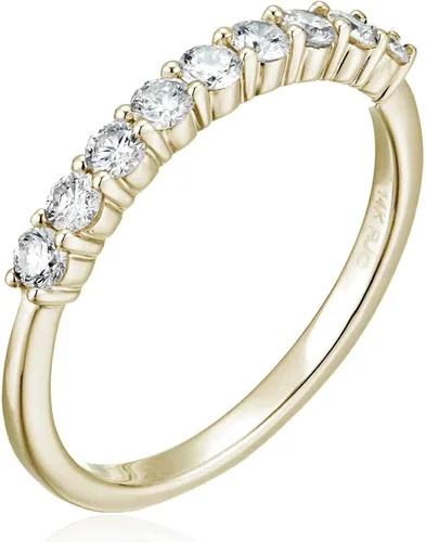 Miniatura 2 de Vir Jewels 12 cttw Certified I1-I2 Diamond Wedding Band 14K Yellow Gold 9 Stones
