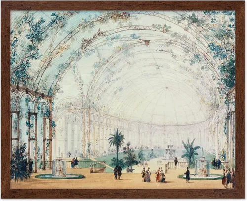 Miniatura 38 de Poster Master Impresión de pintura vintage de árbol de Navidad, póster retro de vacaciones, arte de invierno, diseño abstracto melancólico de pared