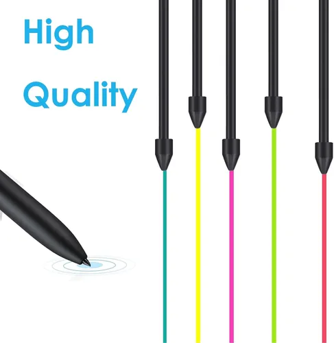 Miniatura 4 de Paquete de 5 puntas de bolígrafo S6 S para Samsung Galaxy Tab S6, piezas de repuesto con pinzas (negro)