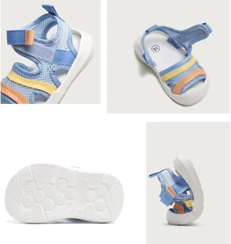 Miniatura 26 de OAISNIT Sandalias deportivas para bebés, niños y niñas, ligeras, antideslizantes, suela de goma, zapatos de agua acuática para playa, zapatos