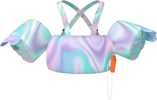 Miniatura 17 de HeySplash Chaleco de natación para niños pequeños, flotadores para niños de 22 a 44 libras/22 a 55 libras, chaqueta de natación para niños