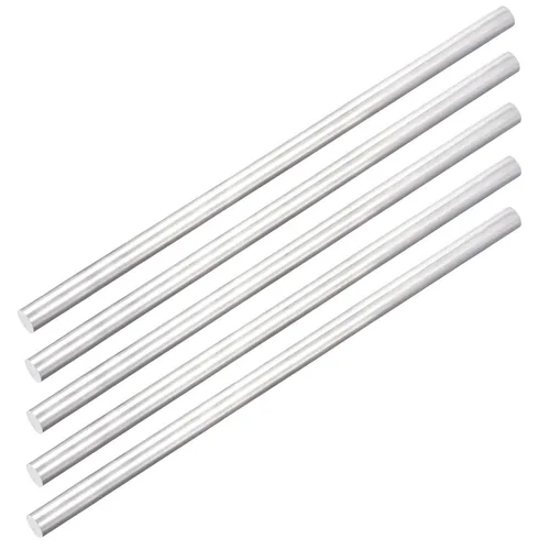 5 piezas 1/2 "aluminio 6061 redondo varilla 12" largo sólido T6511 torno extruido stock