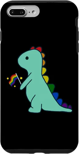 Miniatura 12 de Funda para iPhone 12/12 Pro LGBTQ Allysaurus Dinosaur Rainbow Flag Ally Gay Pride Month