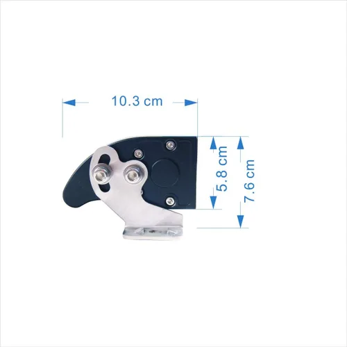 Miniatura 3 de Barra de luz LED de una sola fila de 22 pulgadas, 120W, de doble color, luz todoterreno, luz de trabajo, luz de conducción todoterreno, luz