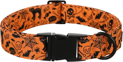 Miniatura 18 de Collar para perro Lionet Paws, cómodo y ajustable, collar lindo con hebilla de metal para perros machos y hembras, patrón de pelota de tenis, Tennis